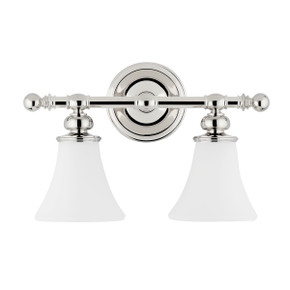 Bathroom Fixtures Two Lights by Hudson Valley ( 70 | 4502-PN Weston ) 