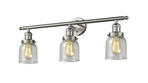 Bathroom Fixtures Three Lights by Innovations ( 405 | 205-SN-G54-LED Franklin Restoration ) 