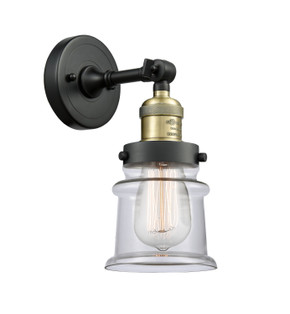 Sconces Single Glass by Innovations ( 405 | 203-BAB-G182S-LED Franklin Restoration ) 