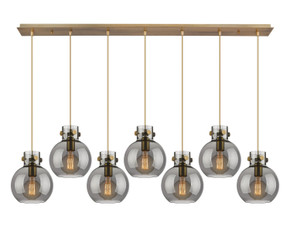 Linear/Island 4 Light + by Innovations ( 405 | 127-410-1PS-BB-G410-8SM Newton ) 