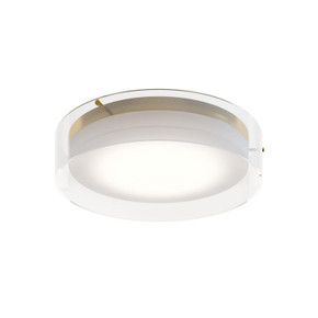 Flush Mounts Drum Shade by AFX Lighting ( 162 | STDF16LAJD1SB Studio ) 