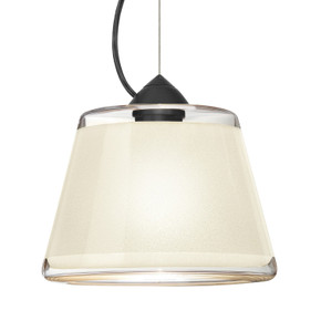Mini Pendants Glass Down by Besa ( 74 | 1KX-PIC9WH-BK Besa Pica 9 Pendant ) 