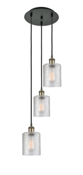 Mini Pendants 3 Light Cluster by Innovations ( 405 | 113B-3P-BAB-G112 Ballston ) 