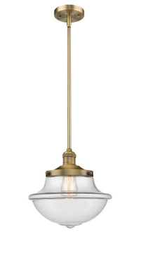 Pendants Glass Down by Innovations ( 405 | 201S-BB-G542-LED Franklin Restoration ) 
