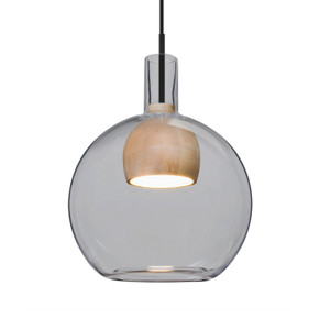 Mini Pendants Glass Down by Besa ( 74 | 1JT-BENJISMNA-LED-BK Besa Benji Pendant ) 