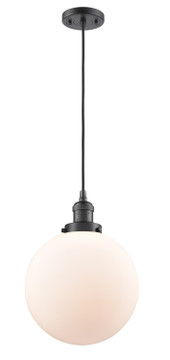Pendants Sphere by Innovations ( 405 | 201C-OB-G201-10-LED Franklin Restoration ) 