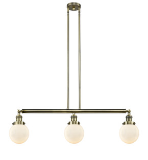 Linear/Island 3 Light Bar by Innovations ( 405 | 213-AB-G201-6-LED Franklin Restoration ) 