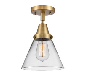 Semi-Flush Mts. Glass Down by Innovations ( 405 | 447-1C-BB-G42-LED Caden ) 