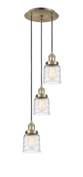 Mini Pendants 3 Light Cluster by Innovations ( 405 | 113F-3P-AB-G513 Franklin Restoration ) 