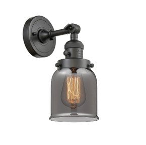 Sconces Single Glass by Innovations ( 405 | 203SW-OB-G53-LED Franklin Restoration ) 