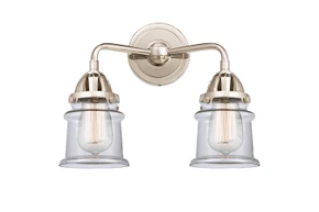 Bathroom Fixtures Two Lights by Innovations ( 405 | 288-2W-PN-G182S Nouveau 2 ) 