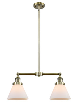 Mid. Chandeliers Glass Down by Innovations ( 405 | 209-AB-G41 Franklin Restoration ) 