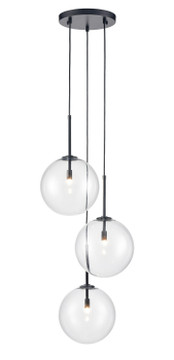 Mini Chandeliers Multi-Port/Cascade by Avenue Lighting ( 192 | HF4233-BK Delilah ) 