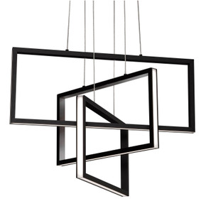 Mid. Chandeliers Multi-Port/Cascade by AFX Lighting ( 162 | COLP24L30D1BK Cole ) 