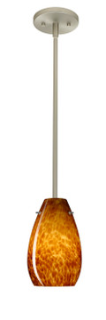 Mini Pendants Glass Down by Besa ( 74 | 1TT-412618-LED-SN Pera ) 