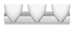 Bathroom Fixtures Three Lights by Besa ( 74 | 3WZ-757207-LED-SN Sasha ) 
