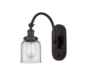 Sconces Single Glass by Innovations ( 405 | 918-1W-OB-G52-LED Franklin Restoration ) 