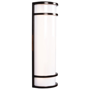 Exterior Wall Mt./Flush by Access ( 18 | 20106LEDMG-BRZ/ACR Cove Dual Voltage ) 