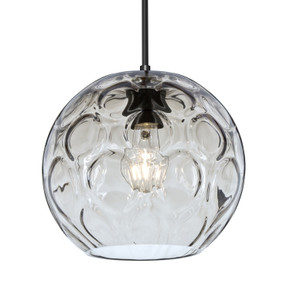 Mini Pendants Glass Down by Besa ( 74 | 1JT-BOMYCL-EDIL-BK Besa Bombay Pendant ) 