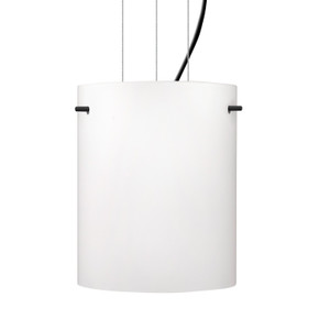 Mini Pendants Glass Down by Besa ( 74 | 1KG-400607-LED-BK Besa Tamburo 8 Cable Pendant ) 