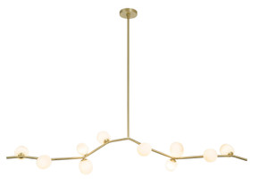 Linear/Island 4 Light + by Avenue Lighting ( 192 | HF4810-WHT Hampton ) 