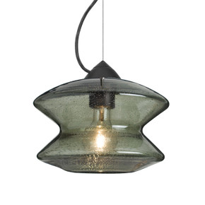 Mini Pendants Glass Down by Besa ( 74 | 1KX-ZENMS-EDIL-BK Besa Zen Cable Pendant ) 