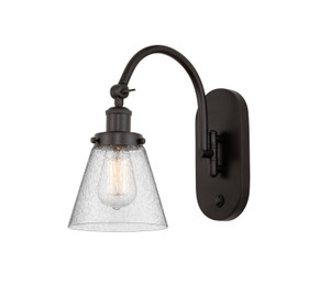 Sconces Single Glass by Innovations ( 405 | 918-1W-OB-G64 Franklin Restoration ) 