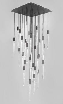 Large Chandeliers Glass Shade by Avenue Lighting ( 192 | HF5431-BLK Alpine ) 