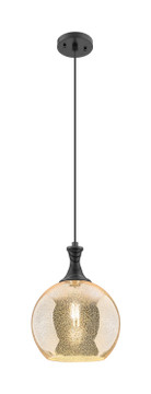 Mini Pendants Glass Down by Innovations ( 405 | 415-1P-BK-G128-10 Ballston ) 