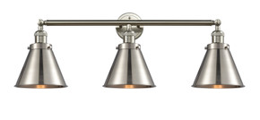 Bathroom Fixtures Three Lights by Innovations ( 405 | 205-SN-M13-SN-LED Franklin Restoration ) 