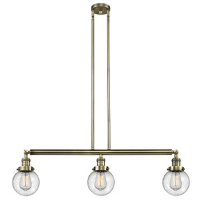 Linear/Island 3 Light Bar by Innovations ( 405 | 213-AB-G204-6 Franklin Restoration ) 