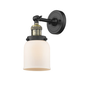Sconces Single Glass by Innovations ( 405 | 203-BAB-G51 Franklin Restoration ) 
