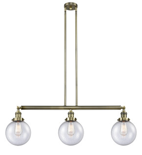 Linear/Island 3 Light Bar by Innovations ( 405 | 213-AB-G204-8-LED Franklin Restoration ) 
