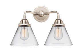 Bathroom Fixtures Two Lights by Innovations ( 405 | 288-2W-PN-G42 Nouveau 2 ) 