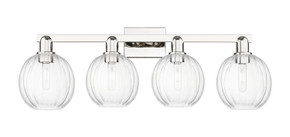 Bathroom Fixtures Four Lights by Innovations ( 405 | 716-4W-PN-G458-7CL Arcadia ) 