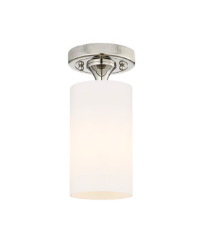 Semi-Flush Mts. Glass Down by Innovations ( 405 | 434-1F-PN-G434-7WH Downtown Urban ) 