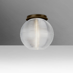 Flush Mounts Glass Down by Besa ( 74 | 461600C-BR Besa Kristall 8 Ceiling ) 