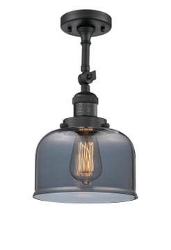 Semi-Flush Mts. Glass Down by Innovations ( 405 | 201F-BK-G73 Franklin Restoration ) 