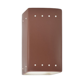 Sconces Pocket by Justice Designs ( 102 | CER-0925W-CLAY-LED1-1000 ) 