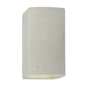 Exterior Wall Mt./Flush by Justice Designs ( 102 | CER-0925W-CRK Ambiance ) 
