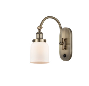Sconces Single Glass by Innovations ( 405 | 918-1W-AB-G51 Franklin Restoration ) 