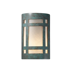 Exterior Wall Mt./Flush by Justice Designs ( 102 | CER-5480W-PATV Ambiance ) 