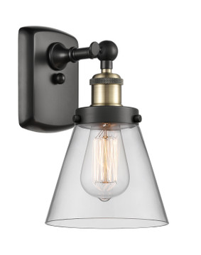 Sconces Single Glass by Innovations ( 405 | 916-1W-BAB-G62 Ballston Urban ) 