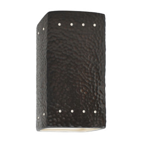 Exterior Wall Mt./Flush by Justice Designs ( 102 | CER-0925W-HMIR-LED1-1000 Ambiance ) 