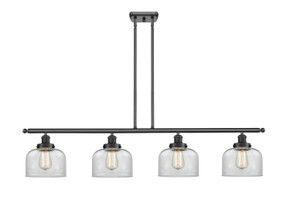 Linear/Island 4 Light + by Innovations ( 405 | 916-4I-BK-G72-LED Ballston Urban ) 