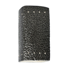 Exterior Wall Mt./Flush by Justice Designs ( 102 | CER-0925W-HMPW Ambiance ) 
