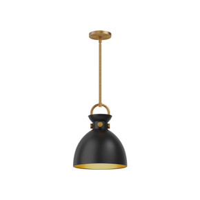 Mini Pendants Metal Shade by Alora ( 452 | PD411311AGMB Waldo ) 
