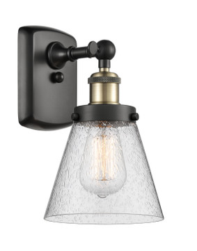 Sconces Single Glass by Innovations ( 405 | 916-1W-BAB-G64 Ballston Urban ) 