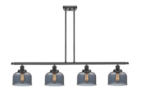Linear/Island 4 Light + by Innovations ( 405 | 916-4I-BK-G73-LED Ballston Urban ) 