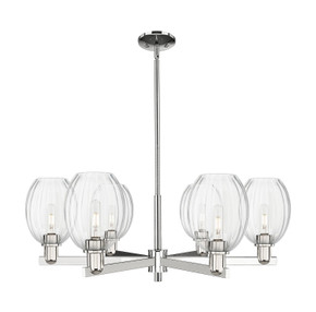 Mid. Chandeliers Glass Up by Innovations ( 405 | 716-6CR-PN-G459-6CL Arcadia ) 